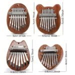 8 Keys Mini Kalimba High Quality Exquisite Finger Thumb Piano Marimba Music Good Accessory Pendant Gift, Christmas And Halloween Gift, Thanksgiving Gift - Image 2