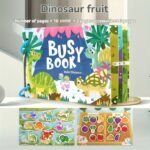 Interactive Busy Book For Youngsters 3+ | Colorful Educational Paperback With "Gel Vehicle" Theme | Enhances Cognitive & Logical Skills | Features Vibrant Illustrations & Engaging Activities, Educational Toys For Winter - Image 5