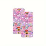 20/50/80 Pack Pink Cartoon Band-Aids With Rainbow, Unicorn, Butterfly & Heart Designs - Soft Adhesive Wound Coverings For Cuts, Scrapes & Light Injuries, Cute Bandages, Playful Design, Flexible Bandages - Image 5