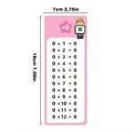 14Pcs Multiplication Flash Card Set With Self-Check & Scoring - Includes Storage Ring, Dry Erase Markers - Ideal For Classroom & Home Learning, Perfect Gift For Students - Image 2