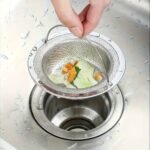 1Pc Of Stainless Steel Sink Filter With Handle - Rust-Proof And Mesh Filter, Suitable For Kitchen And Bathroom Sinks, 201 Stainless Steel, Prevents Clogging Easily Without Effort, Perfect For Draining Vegetables And Fruits, Christmas Gifts - Image 8