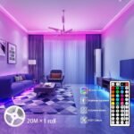 Ltg-Gee 15.24Meter Rgb Led Strip Lights With Wireless Infrared Remote Control, 36V Usb-Powered Flexible Led Ribbon For Living Room Decor, Colorful Atmosphere Lighting, Led Lights For Decoration, Vibrant Lighting Effect, Highquality Leds - Image 8