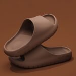 Simple Solid Color Slides, Casual Open Toe Soft Sole Shoes, Comfortable Indoor Home Bathroom Slides - Image 21
