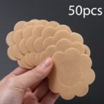 20Pcs/50Pcs/100Pcs Disposable Nipple Patch Anti-Bump Sticker Summer Anti-Walking Patch Invisible Breathable Anti-Allergic Chest Patch Female Wedding Dress Dance Student Marathon Sports Running Anti-Friction Nipple Patch Summer - Image 11