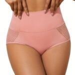 High-Waisted Shaping Panties For Women, Breathable Mesh, Lifts The Buttocks, And Slims The Waist.