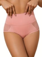 High-Waisted Shaping Panties For Women, Breathable Mesh, Lifts The Buttocks, And Slims The Waist.