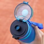 1Pc Gradient Color Water Bottle With Straw Lid, Leakproof Sports Flask, Portable With Carry Loop, Insulated For Hot/Cold Beverages, Gym/Outdoor/Travel Use - Image 2
