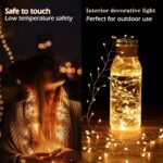 1Pc Usb-Powered Fairy Led String Lights With Remote - 8 Lighting Modes, Timer, Warm White & Multicolor Options - Perfect For Christmas Tree, Bedroom, Ceiling, Garland, Window, Wedding Decorations, Indoor/Outdoor Use - Image 8