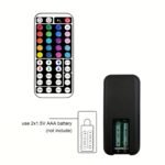 Smart Bedroom Led Lights, Rgb Music Sync Bar Lights With 44-Key Remote Control + App Control, Multiple Modes, Dimming, Flashing, Suitable For Bedroom, Living Room, Halloween, Christmas Gifts, Holiday Parties, And Wedding Decorations - Image 14