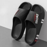 Women'S Cartoon Pattern Eva Slip-On Indoor House Slippers, Non-Slip Casual Comfortable Sports Style Home Slippers For Spring & Autumn - Image 4