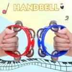 1Pc Adult Tambourine With 4 Bells - Heavy-Duty Abs Construction, Portable Handheld Percussion Instrument For Live Performances, Concerts, Parties - Compatible With Drum Sets & Keyboards - Available In Red, Green, Blue, Yellow, Black - Ideal For Beginners & Professionals, Party Music, Vibrant Colors, Durable Construction, Musical Accessory, Professional Musicians - Image 10