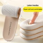 Faux Leather Latex Sports Insole Insoles For Shoes Arch Support Shoe Pads Shock Absorbing