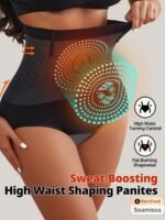 High Waist Thermal Shapewear Panty, Tummy Control Slimmer Intimate Panties, Women'S Underwear & Lingerie - Image 2