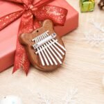 Mini 8-Key Kalimba Thumb Piano Gifts For Beginners Music Lovers Players, Cute Instrument Pendant Keychain Accessories - Image 8