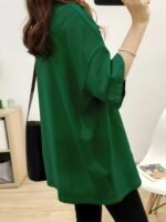 Trendy American Retro Short-Sleeve T-Shirt For Women, Summer 2024 New Design, Niche Korean-Style Half-Sleeve Top. - Image 10
