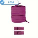 1 Pair Easy-Install Elastic No-Tie Shoelaces With Secure Press Buckle - Lightweight, Durable Polyester In Orange For Sneakers, Hiking & Casual Shoes - Handwashable/Dry Cleanable, Leisure Style - Image 22