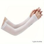 1/2/2 Pairs/3 Pairs Of Nylon Protective Ice Sleeves For Both Men And Women, Which Can Be Used To Cover Thumbs And Arms. Outdoor Activities Such As Driving, Cycling, Running, Fishing, And Ball Sports Require Hand And Arm Protection. - Image 5