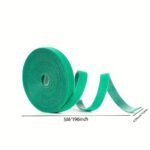 1 Roll 5M/196Inch Hook And Loop Garden Plant Ties Tape, Reusable And Adjustable Fastener For Strong Support In Indoor/Outdoor Gardening, Thicker Design For Tomato Vines & Growing Plants, Gardening Gift Idea - Image 4