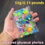 202Pcs/Bag Plastic Gardening Landscape Pebbles, Colorful, Mini, Reusable, For Garden, Wedding, Party, Festival, Aquarium, Outdoor Landscape, Pottery - Image 6