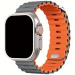 Waterproof Silicone Sport Band For Iwatch - Fits 38Mm To 49Mm, Compatible With Series Se/Ultra/1-9, Replacement Strap With Secure Button Clasp - Image 9