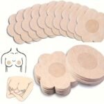 10/20/50/100Pcs Disposable Invisible Nipple Covers - Ultra-Thin Breathable Non- Fabric, Anti-Convex Point Design, Round & Flower Shapes For Seamless Under Clothing, Women'S Fashion & Lingerie Accessories, Discreet Underwear, Floralshaped Patches, Ultrathin Material - Image 10