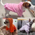 Cozy Dog & Cat Hooded Sweatshirts - Stylish Pullover Jackets For Small To Medium Pets, Polyester, All-Season Winter Wear, Available In Red, Pink, Brown, Orange, Gray, And Navy Blue, Pet Winter Clothing | Stylish Pet Apparel | Durable Pet Gear - Image 10