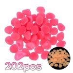 202Pcs/Bag Plastic Gardening Landscape Pebbles, Colorful, Mini, Reusable, For Garden, Wedding, Party, Festival, Aquarium, Outdoor Landscape, Pottery - Image 9