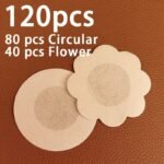 120Pcs Disposable Breast Pasties, Invisible Anti Convex Nipple Cover, Women'S Lingerie & Underwear Accessories - Image 9