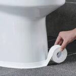 Easy-Install Waterproof Sealing Strip - Self-Adhesive White Pvc, Perfect For Showers, Sinks, Kitchens & Bathtubs - Home & Commercial Use