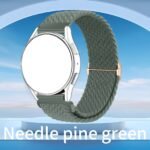 1Pc 20Mm Braided Bands Compatible With Samsung Galaxy Watch 6/5/4 40Mm 44Mm/Watch 5 Pro 45Mm/Watch 6/4 Classic 43Mm 47Mm 42Mm 46Mm/Active 2/Active/Watch 3 41Mm, Elastic Stylish Release Bands - Image 12