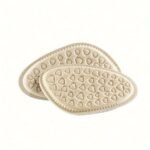 One Pair Of Soft Round Head Relief Shoe Pads With Peach Heart Cushion, Anti-Slip For High Heels And Casual Shoes - Image 3