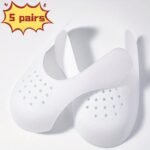 5-Pack Plastic Shoe Trees, Adjustable Cut-Out Shoe Stretcher For Men And Women, Anti-Wrinkle Shoe Protector, Fits All Types Of Shoes, Durable Material - Image 8