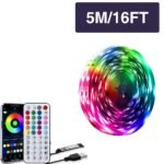 Nbbuff Smart Led Music Sync Light Strip With App & Remote Control, Rgbw Color Changing Lights With Dynamic Effects, Usb-Powered Party Lights For Home, Tv, Bedroom, Christmas, Weddings, Compatible With Alexa/ Assistant, Energy-Efficient Led Lights - Image 5