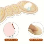 3 Pairs Heel Scuff Pads 003 Heel Pads For Women High Heels, Clear Pads, Adhesive Heel Pads - Image 14