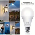 Energy Motion Sensor Bulb, 9W (60W Equivalent), Indoor Automatic Activation, A19, E26, 6000K Twilight To Dawn Safety Light, Suitable For Entryway, Porch, Stairs, Hallway, Pack Of 1, Motion Sensor Light Indoor, Porch Illumination, Sleek Bulb Design, Durable Bulb, Energyefficient Bulb, Home Security, Minimalist Bulb, Longlasting Bulb, Motionactivated Bulb, Homeowners - Image 10