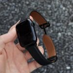 1Pc Suitable For Apple Watch Strap Litchi Pattern Magnetic Strap Se S123456789 Watchband - Image 8