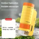 Handheld Mini Microscope Toy With Led Light Amplification 60X-200X, A Scientific Toy For Cultivating Children'S Exploration Of Nature, Easy To Carry Outdoors - Image 7
