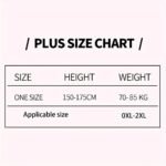 Plus Size Casual Stockings, Women'S Plus Fluid Jacquard High Rise Stretchy Pantyhose - Image 8