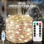 1Pc Usb-Powered Christmas Tree & Fairy Lights, 8 Modes, Remote Control, Ip44 Rating - Ideal For Home, Wedding, Party, Birthday, Halloween Decorations, Festive Room Accent|Festive Room Accent|Durable Led Lights, Christmas Decorations - Image 13