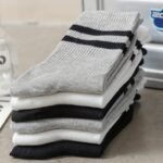 3/6 Pairs Of Striped Sports Breathable Women'S Socks - Image 6