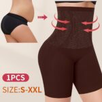 Miotan High-Waist Tummy Control Shapewear Panties For Women - Seamless, Butt Lifting, Nylon Blend, Hand Washable