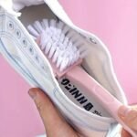 5-In-1 Durable Shoe Brush: Plastic Material For Efficient Cleaning