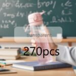 Personalized Custom Transparent Name Tags, Waterproof Material, 45-999Pcs Set, Suitable For Paper Labeling, Numbering, School Supplies, Office Essentials - Image 29