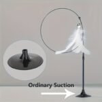 Interactive Cat Teaser Toy With Strong Suction Cup Base, Flexible Wire Rod, Self-Amusement Pet Stick For All Cats - Image 5