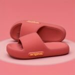 Women'S Summer Slippers - Solid Color Elegant, Comfortable For All Seasons, Round Toe|Simple|Non-Slip|Quick-Drying|Platform Soles|Comfortable, Eva Durable Insoles And Soles, Casual Daily Wear, Suitable For Beach Holiday Trips, Unisex Beach Sandals - Image 9
