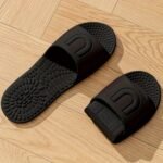 Eva Foldable Slippers For Travel, Indoor Bathroom Massage Sandals, Unisex Quick-Dry Non-Slip Flat Sole Slippers, All-Season Simple Solid Color Slip-On Clogs - Image 13