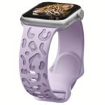 Leopard Engraved Band Compatible With Iwatch Band 38Mm 40Mm 41Mm 42Mm 44Mm 45Mm 49Mm, Waterproof Cheetah Sport Silicone Wristbands Replacement For Iwatch Series 8 7 6 5 4 3 2 Se - Image 22