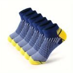 6Pairs Men'S Anti Odor & Sweat Absorption Low Cut Socks, Comfy & Breathable Socks, For Daily & Outdoor Wearing, All Seasons Wearing - Image 7