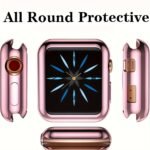 3Pcs/Set Men Women Tpu Full Cover High Definition Ultra Thin Watch Case, Anti-Drop Fashionable Casual Screen Protector Cover, For Apple Watch Case 38/40/41/42/44/45/46/49Mm, For Apple Watch Series Ultra/Se/11/10/9/8/7/6/5/4/3/2/1, Intelligent Watch Case Accessories - Image 4