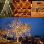 Solar String Lights - 8-Mode Outdoor Solar-Powered Christmas Tree Lights With Built-In Battery, Remote Control & Light Sensor, Durable Plastic, Courtyard, House Party, Wedding, Halloween & Christmas Decorations, Solar Christmas Lights - Image 16